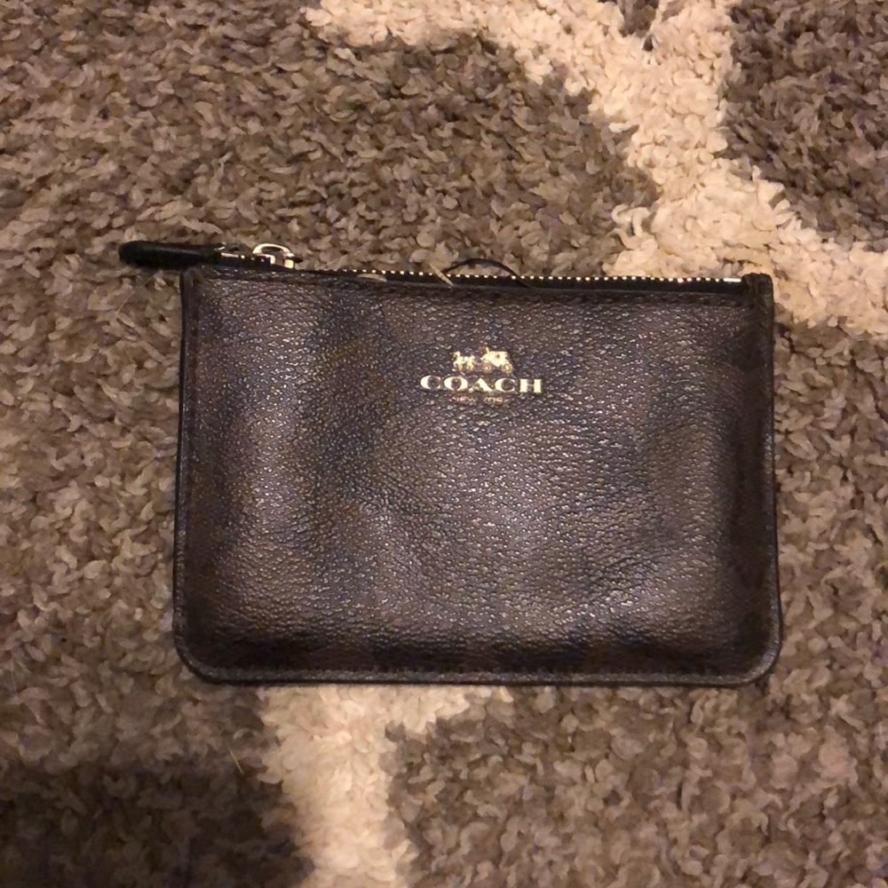 Used brown coach wallet
